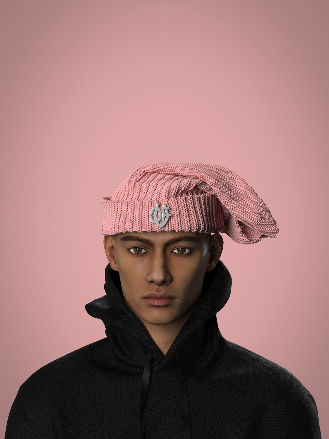 DUF X KNOTTY FINERY SACK BEANIE