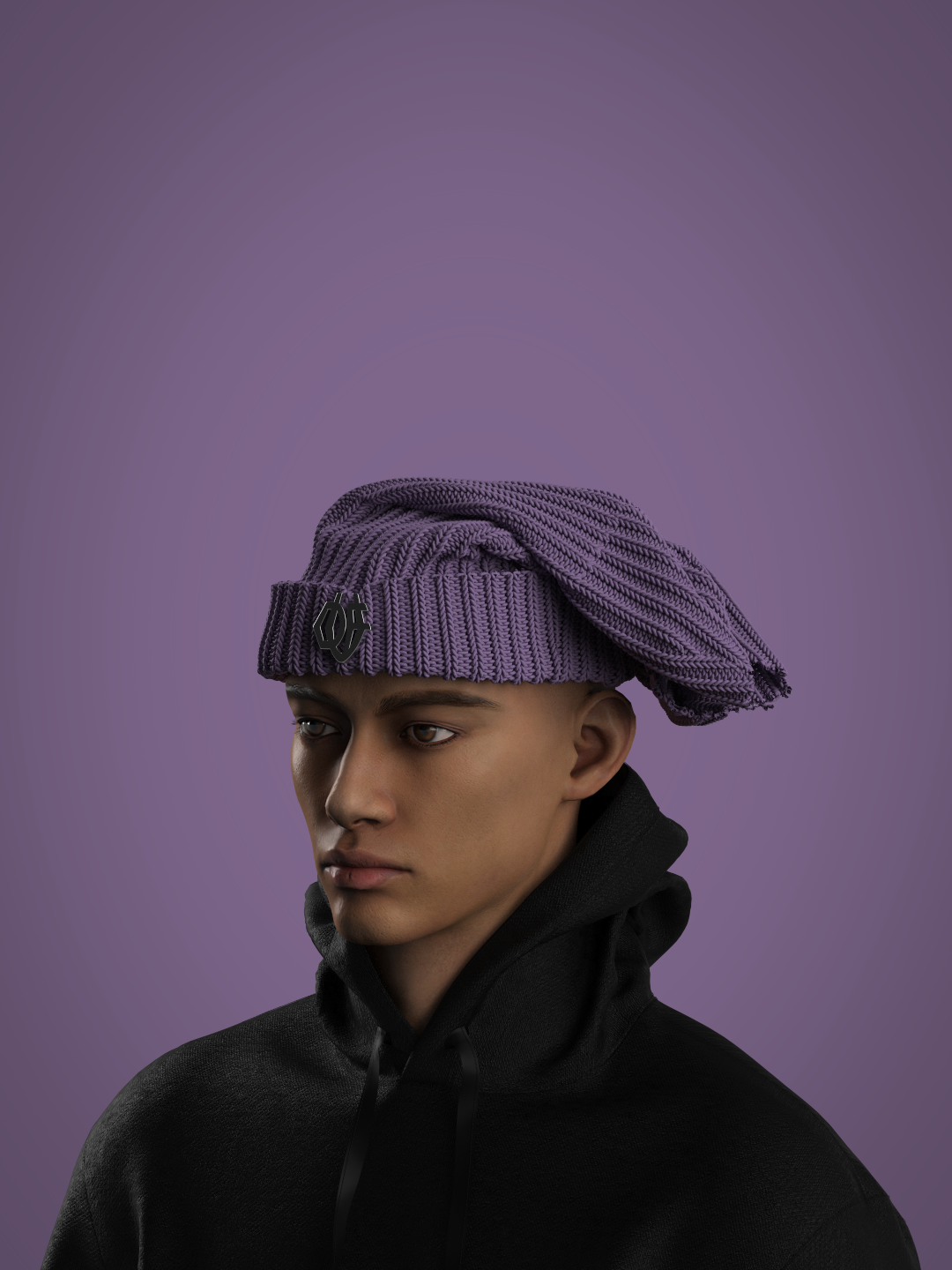 DUF X KNOTTY FINERY SACK BEANIE